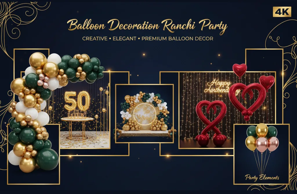 Balloon Decoration Ranchi Party